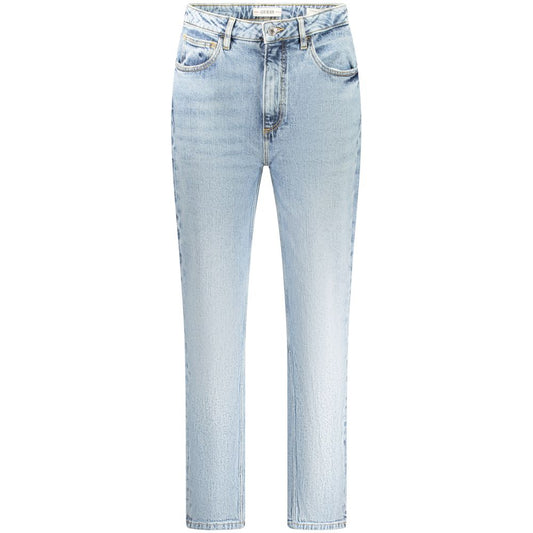 Guess Jeans Blue Cotton Women Jeans 1728,67403481248,Blue,Clothing,Guess Jeans,Jeans Denim - Clothing,Mom Jeans - Jeans Denim - Clothing,New with tags,Tapered Jeans - Jeans Denim - Clothing,W26 | L29,W27 | L29,W31 | L29,Women