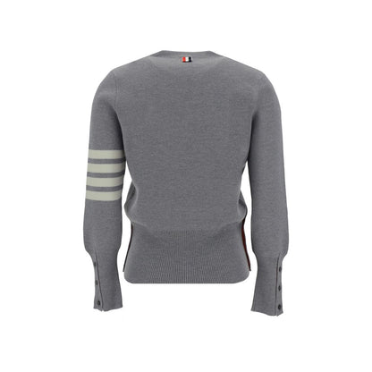 Thom Browne Gray Wool Oves Aries Sweatshirt