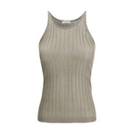 Brunello Cucinelli Lurex Tank Top BR-MMF849910C2983-XL