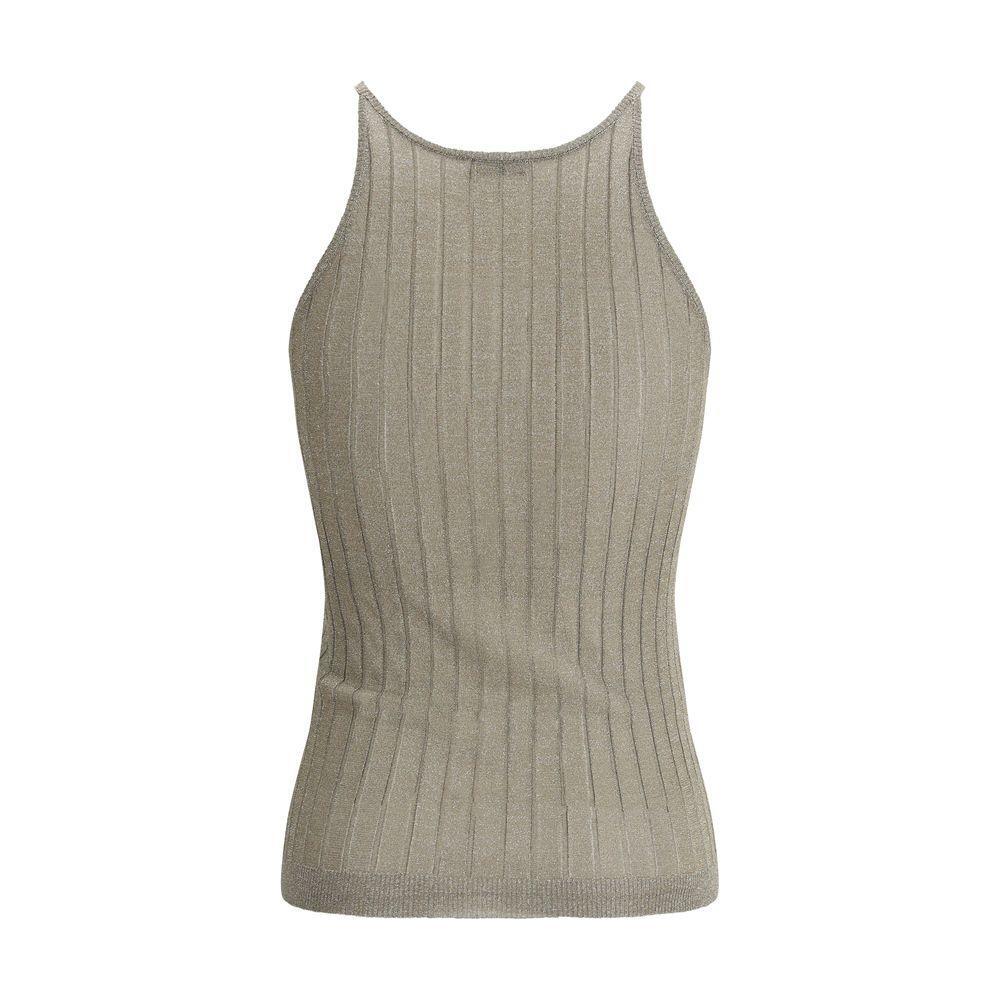 Brunello Cucinelli Lurex Tank Top BR-MMF849910C2983-XL