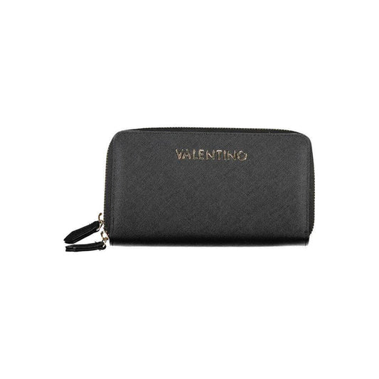 Mario Valentino Black Polyethylene Women Wallet VA-38134