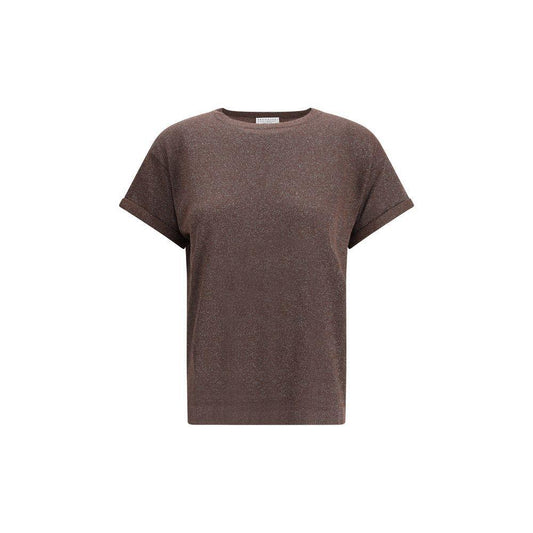 Brunello Cucinelli Lurex T-Shirt BR-M41810000PC4211-M
