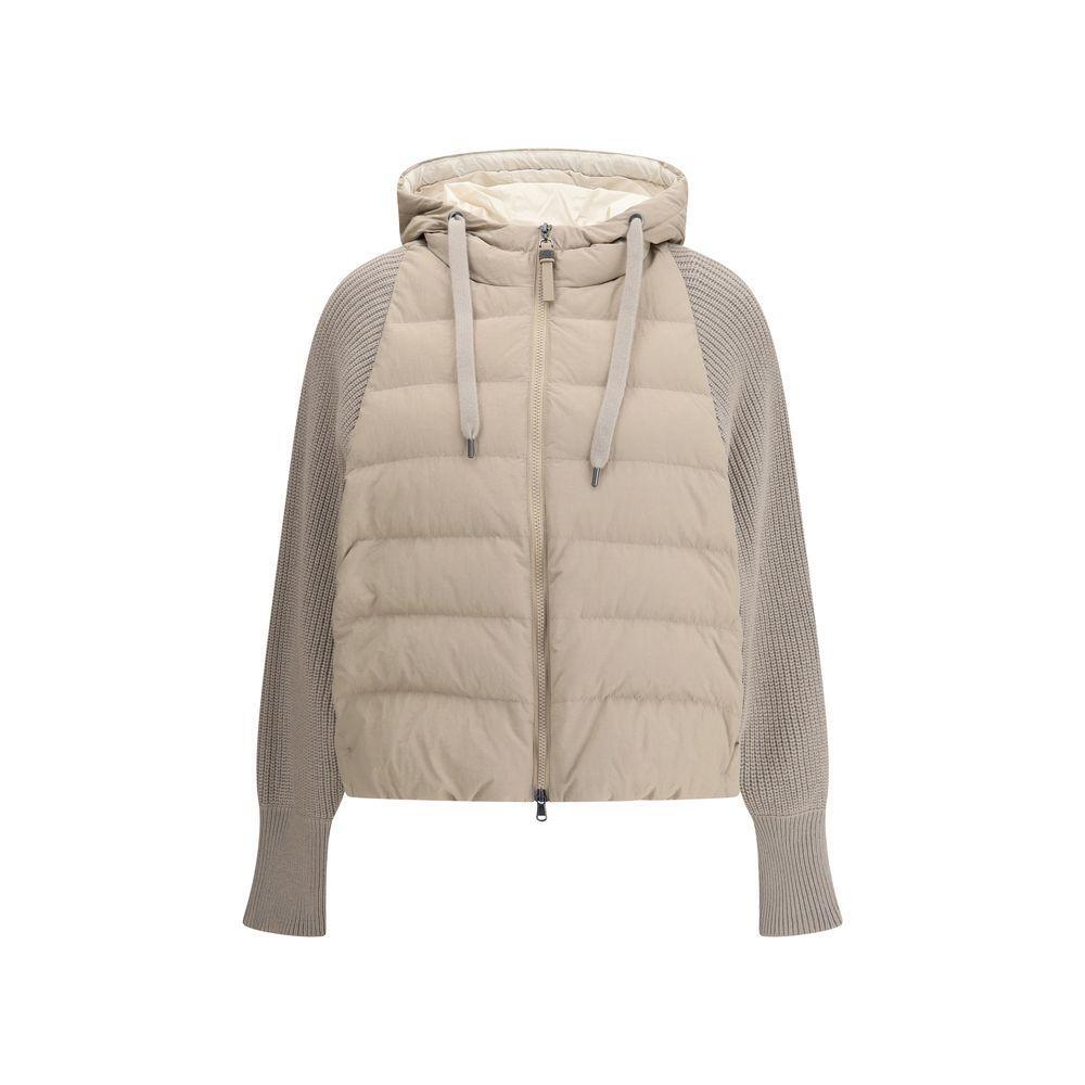 Brunello Cucinelli Wool sleeved Down Jacket BR-MD5997699PC9123-IT44 | L