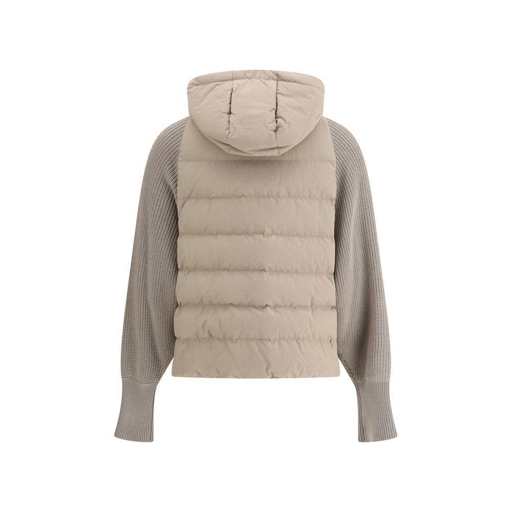 Brunello Cucinelli Wool sleeved Down Jacket BR-MD5997699PC9123-IT44 | L