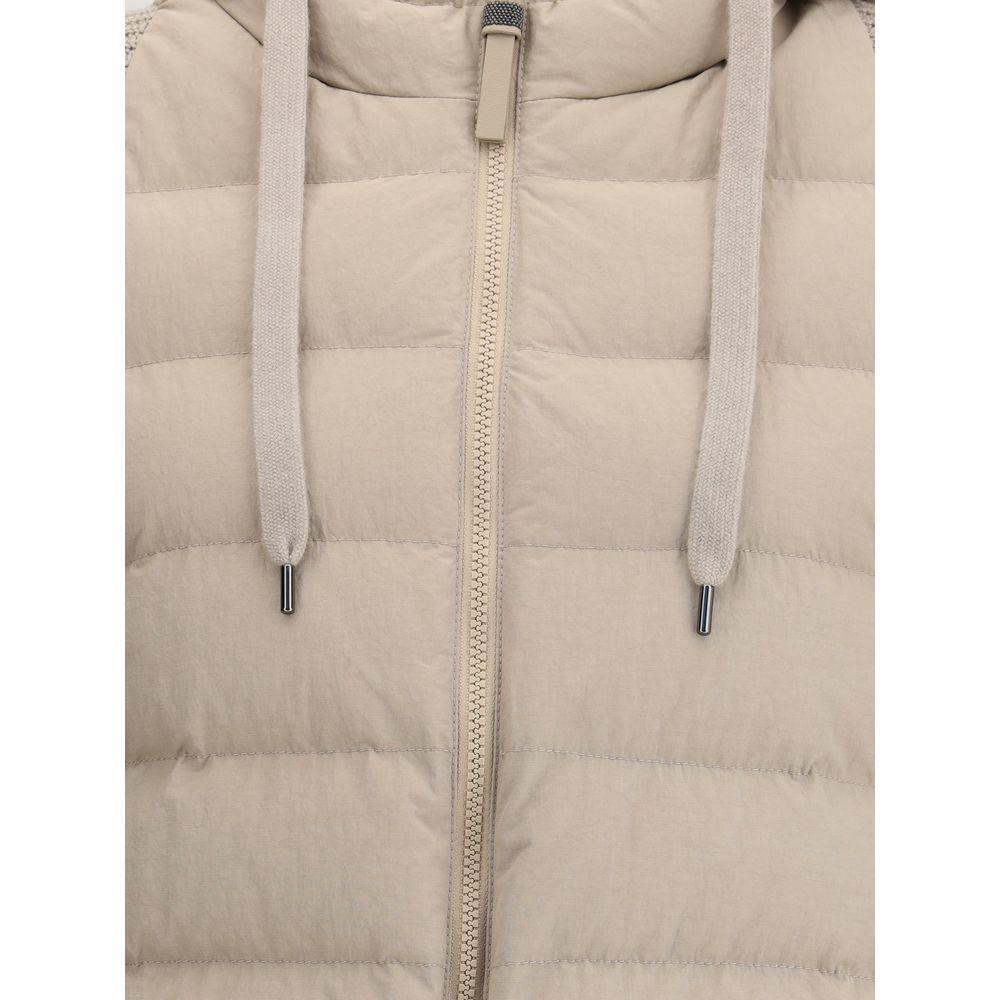 Brunello Cucinelli Wool sleeved Down Jacket BR-MD5997699PC9123-IT44 | L