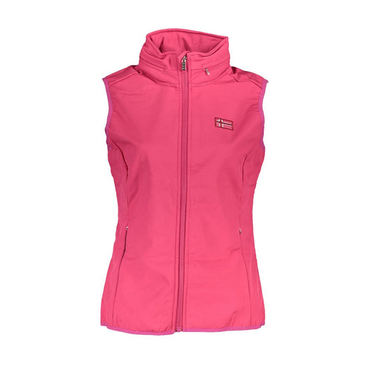 Scuola Nautica Pink Polyester Jackets & Coat SC-22833-M