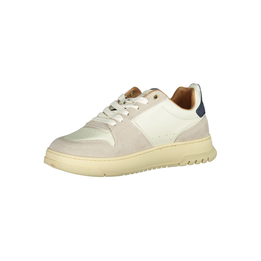 Blauer White Polyurethane Men Sneaker 1728,67403481248,Athletic - Sneakers - Shoes,Blauer,EU40/US7,Men,New with tags,Shoes,Sneakers - Shoes,White
