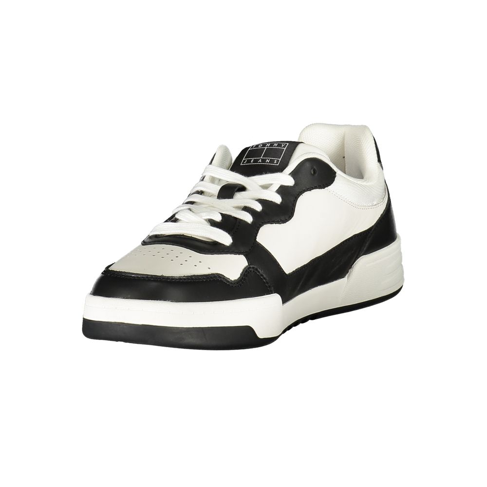 Tommy Hilfiger Black Polyurethane Men Sneaker 1728,67403481248,Athletic - Sneakers - Shoes,Black,EU40/US7,EU41/US8,EU42/US9,EU43/US10,EU44/US11,EU45/US12,EU46,Men,New with tags,Shoes,Sneakers - Shoes,Tommy Hilfiger