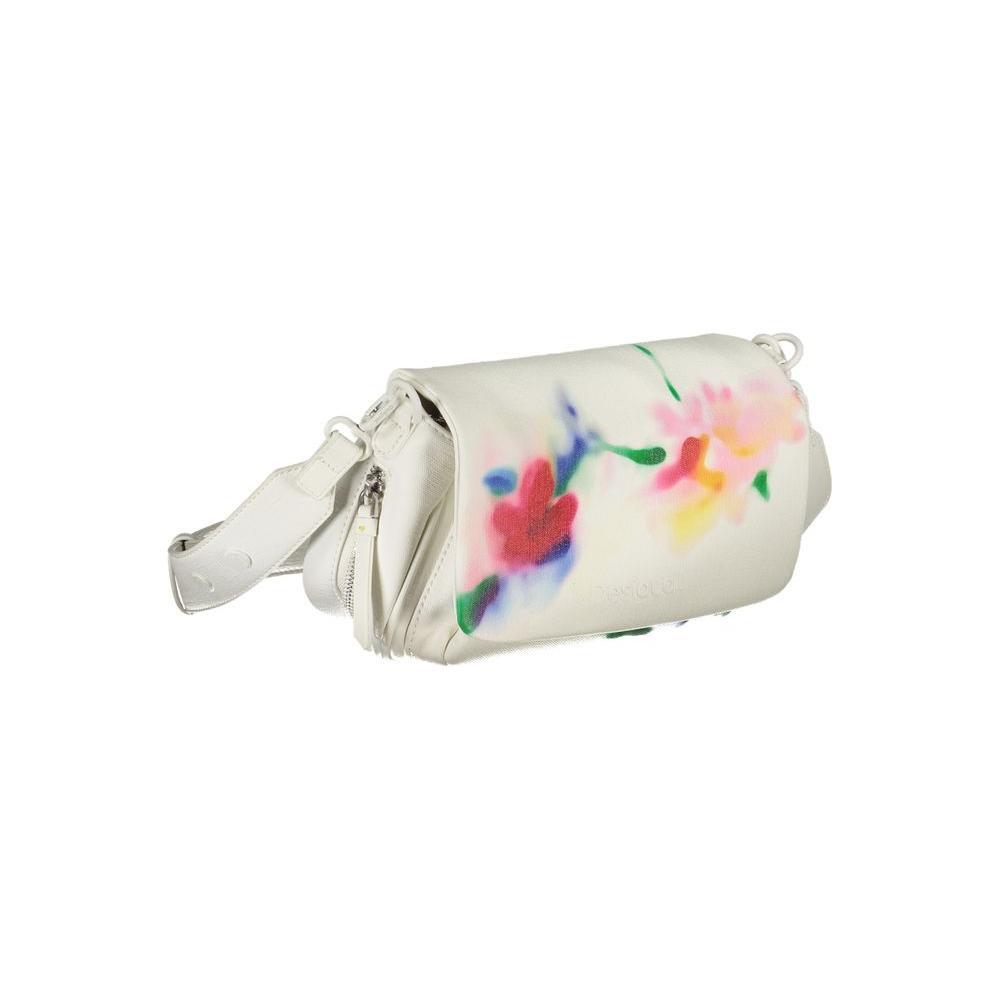 Desigual White Polyethylene Handbag DE-28996