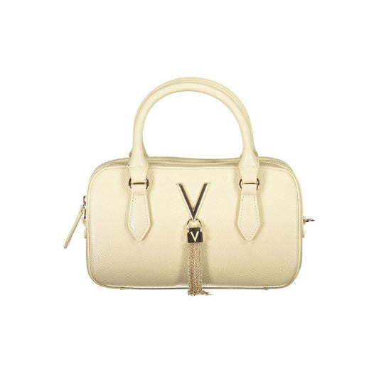 Mario Valentino Beige Polyurethane Women Handbag 1728,67403481248,Bags,Beige,Handbags - Bags,Mario Valentino,New with tags,Women