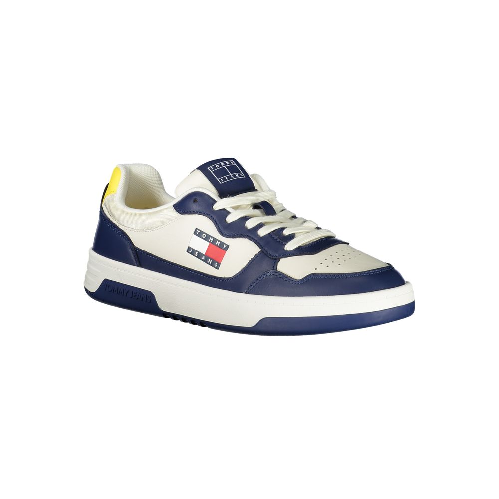 Tommy Hilfiger Blue Polyurethane Men Sneaker 1728,67403481248,Athletic - Sneakers - Shoes,Blue,EU40/US7,EU41/US8,EU42/US9,EU43/US10,EU44/US11,EU45/US12,EU46,Men,New with tags,Shoes,Sneakers - Shoes,Tommy Hilfiger