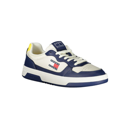 Tommy Hilfiger Blue Polyurethane Men Sneaker 1728,67403481248,Athletic - Sneakers - Shoes,Blue,EU40/US7,EU41/US8,EU42/US9,EU43/US10,EU44/US11,EU45/US12,EU46,Men,New with tags,Shoes,Sneakers - Shoes,Tommy Hilfiger