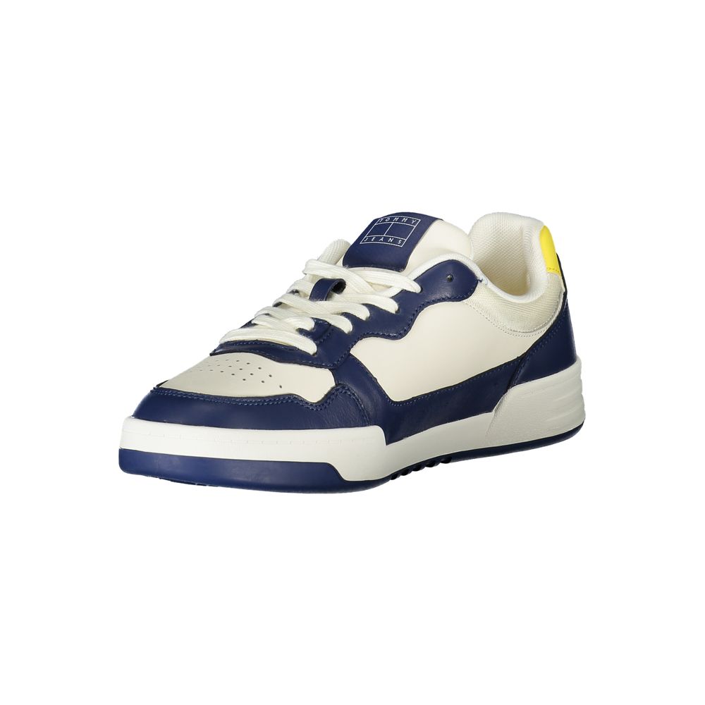 Tommy Hilfiger Blue Polyurethane Men Sneaker 1728,67403481248,Athletic - Sneakers - Shoes,Blue,EU40/US7,EU41/US8,EU42/US9,EU43/US10,EU44/US11,EU45/US12,EU46,Men,New with tags,Shoes,Sneakers - Shoes,Tommy Hilfiger