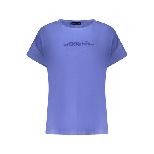 North Sails Blue Cotton Women T-Shirt 1728,67403481248,Blue,Clothing,L,M,New with tags,North Sails,S,T-Shirts - Clothing,T-Shirts - T-Shirts - Clothing,Women,XS