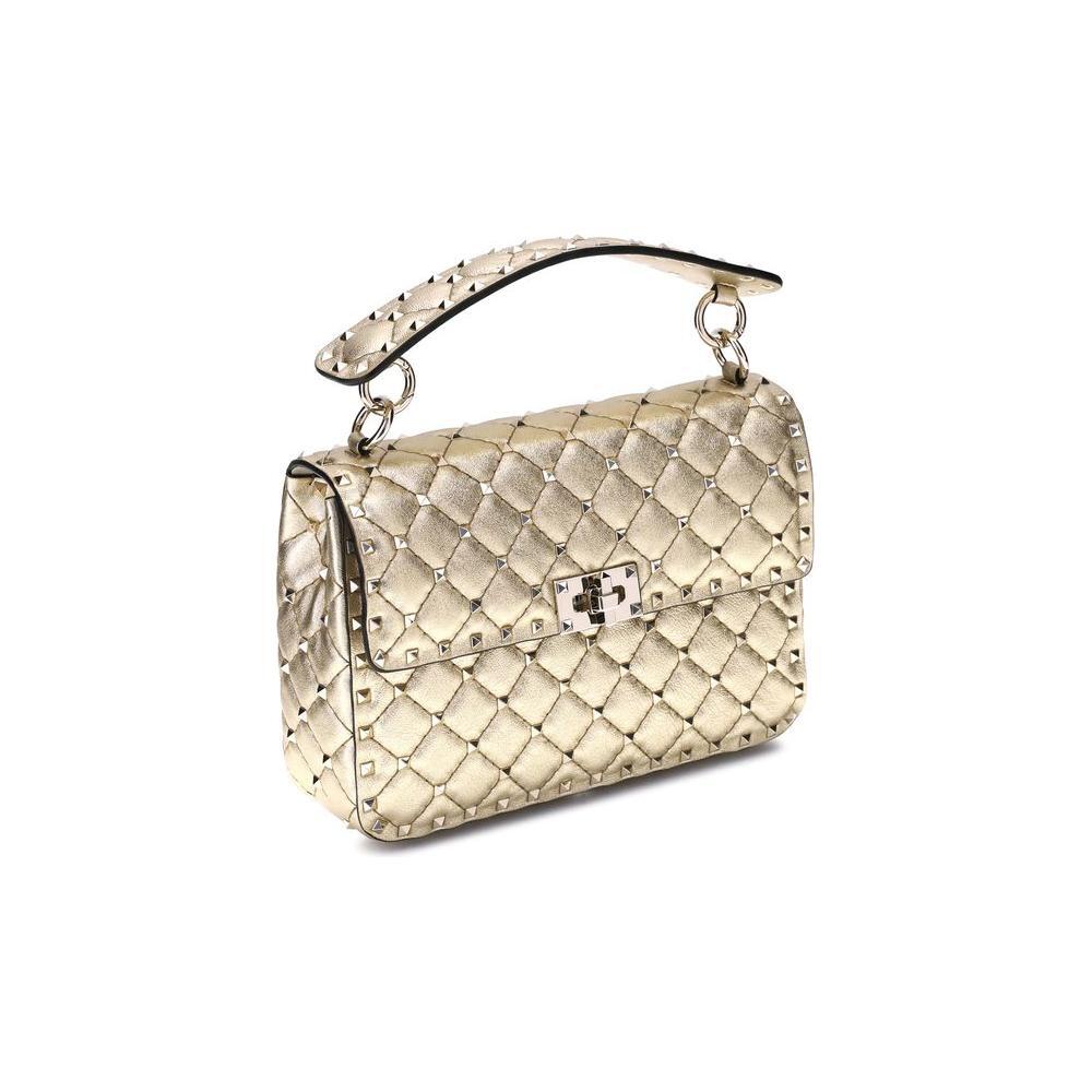 Valentino Garavani Medium Rockstud Spike Shoulder Bag VA7W2B0122IEWCESBB