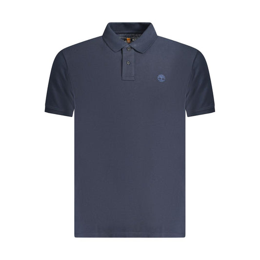 Timberland Blue Cotton Polo Shirt TI-35472-S