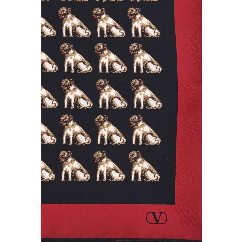 Valentino Garavani Petit Charles silk Scarf VA7W2EK001QLKCEXBB