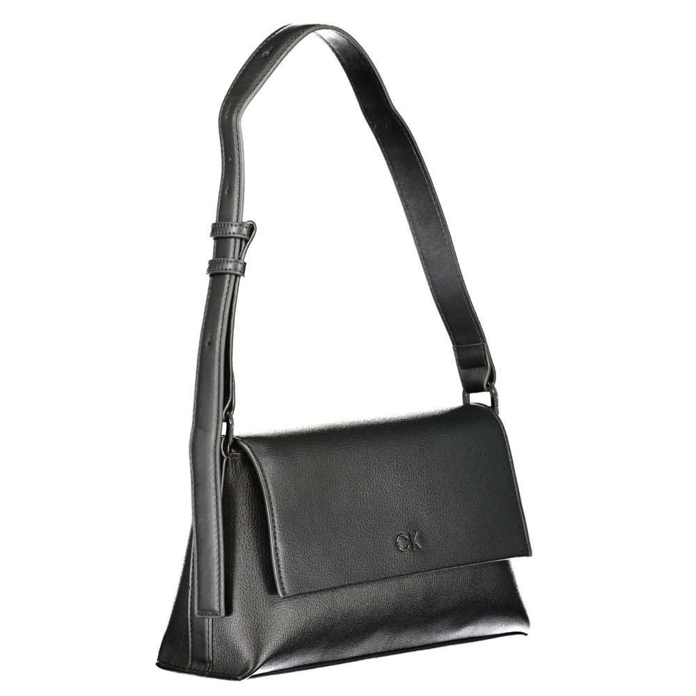 Calvin Klein Black Polyester Handbag CA-30945