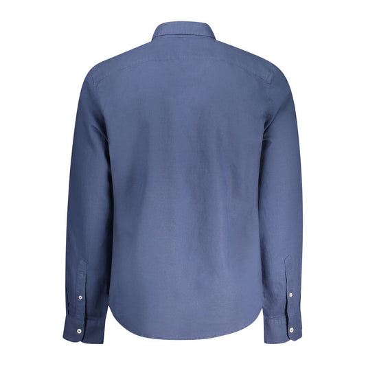 Timberland Blue Cotton Shirt TI-35759-S