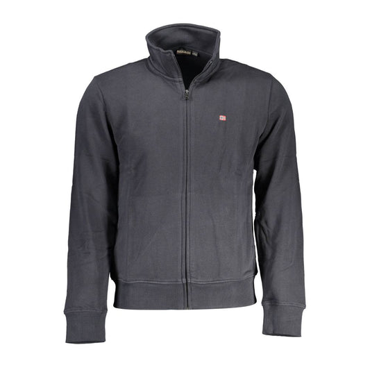 Napapijri Black Cotton Men's Sweatshirt