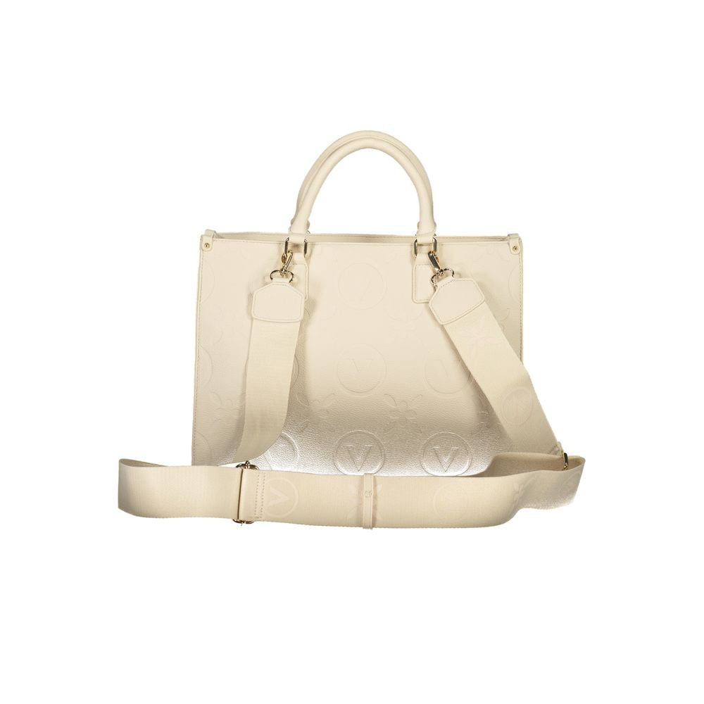 Valentino Beige Polyethylene Handbag