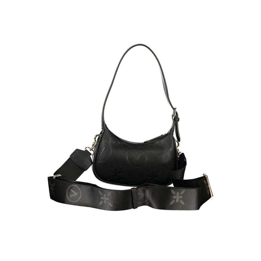Mario Valentino Black Polyethylene Women Handbag VA-38269