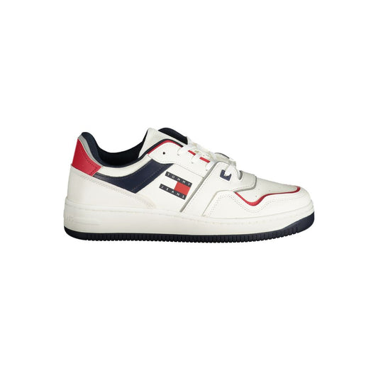 Tommy Hilfiger Bianco Polyurethane Men Sneaker 1728,67403481248,Athletic - Sneakers - Shoes,EU40/US7,EU41/US8,EU42/US9,EU43/US10,EU44/US11,EU45/US12,EU46,Men,New with tags,Shoes,Sneakers - Shoes,Tommy Hilfiger,White