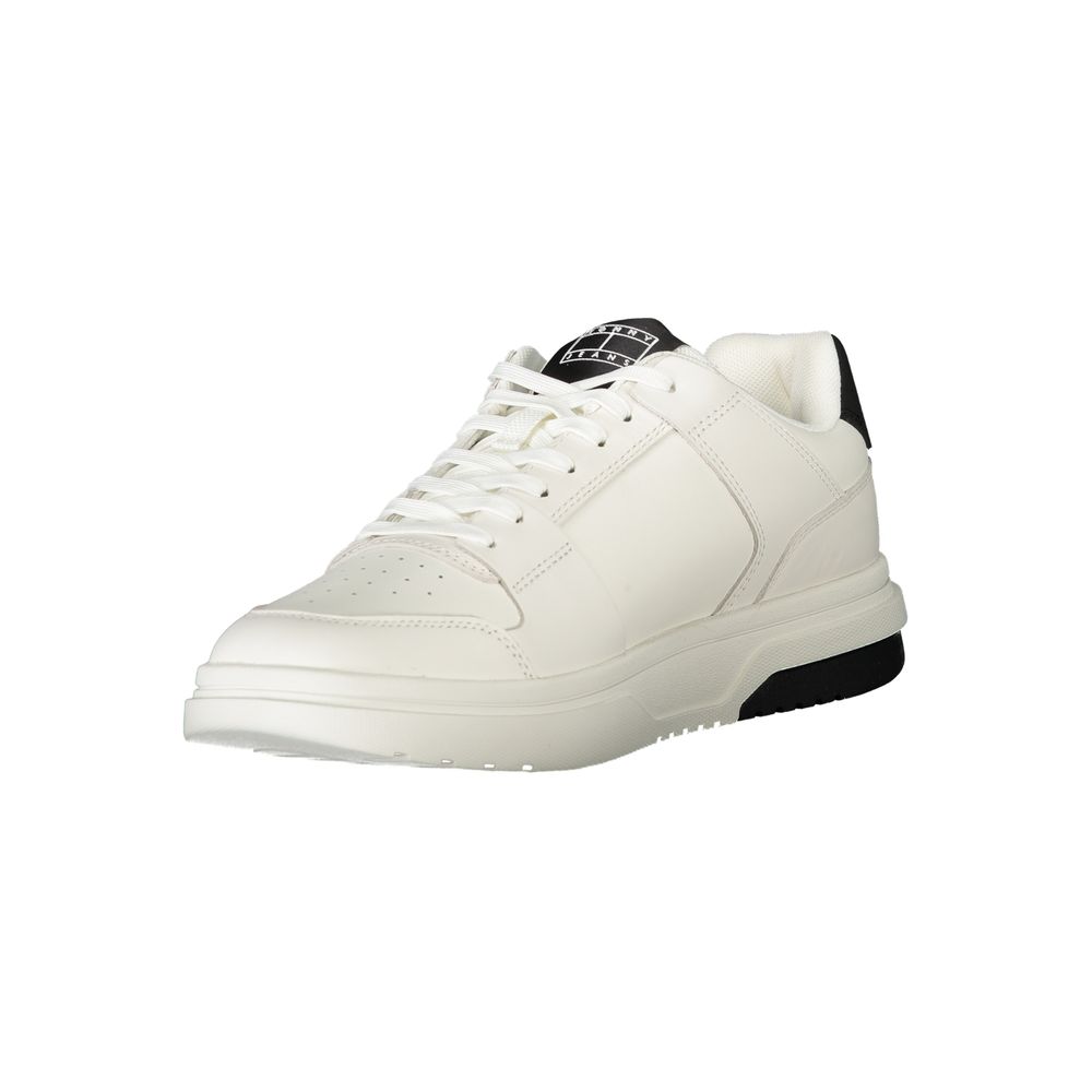 Tommy Hilfiger Bianco Polyurethane Men Sneaker 1728,67403481248,Athletic - Sneakers - Shoes,EU40/US7,EU41/US8,EU42/US9,EU43/US10,EU44/US11,EU45/US12,EU46,Men,New with tags,Shoes,Sneakers - Shoes,Tommy Hilfiger,White