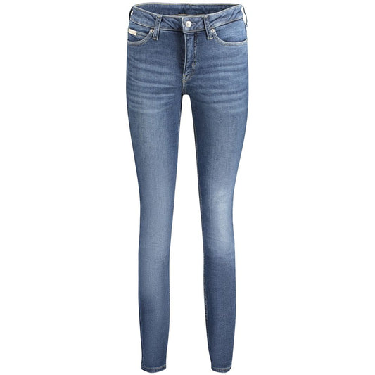 Calvin Klein Blu Cotton Women Jeans 1728,67403481248,Blue,Calvin Klein,Clothing,Jeans Denim - Clothing,New with tags,Skinny Jeans - Jeans Denim - Clothing,W25 | L32,W26 | L32,W27 | L32,W28 | L32,W29 | L32,W30 | L32,Women