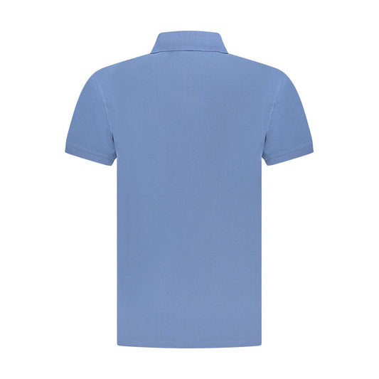 Timberland Blue Cotton Men Polo Shirt TI-35454-S