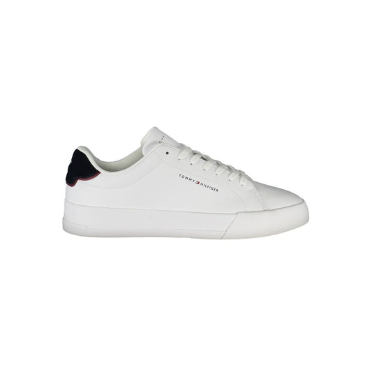Tommy Hilfiger Bianco Polyurethane Men Sneaker 1728,67403481248,Athletic - Sneakers - Shoes,EU40/US7,EU41/US8,EU42/US9,EU43/US10,EU44/US11,EU45/US12,EU46,Men,New with tags,Shoes,Sneakers - Shoes,Tommy Hilfiger,White