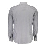 La Martina Blue Cotton Men Shirt