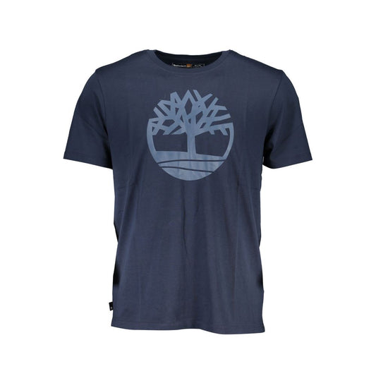 Timberland Blue Cotton T-Shirt TI-29230-S