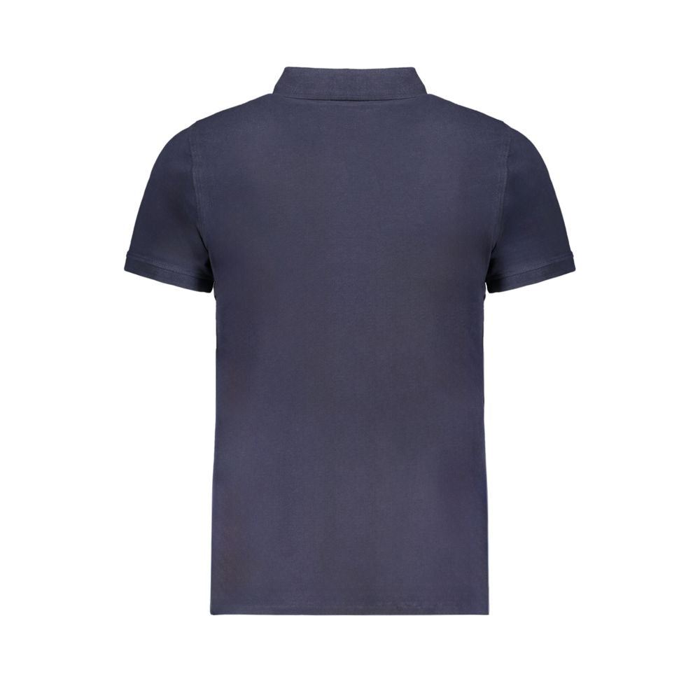 Norway 1963 Blue Cotton Polo Shirt NO-31095-L-FBB-377