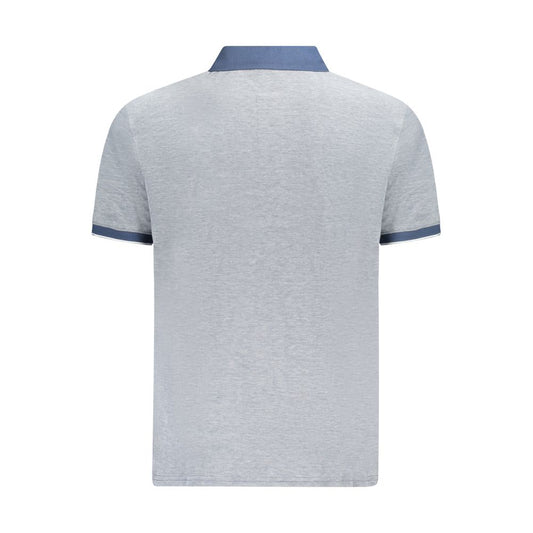 Timberland Blue Cotton Polo Shirt TI-35761-S