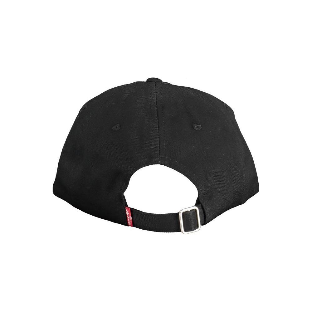 Levi's Black Cotton Men Cap LE-37920