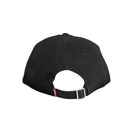 Levi's Black Cotton Men Cap LE-37920