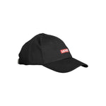 Levi's Black Cotton Men Cap LE-37920
