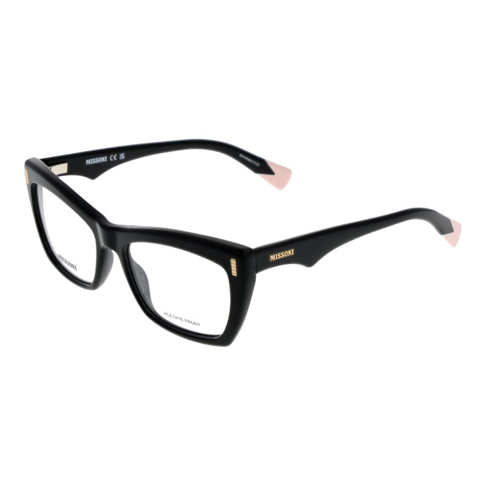 Missoni Black Acetate Glasses (Frames) 1728,67345776800,Accessories,Black,Glasses (Frames) - Glasses and Sunglasses - Accessories,Glasses and Sunglasses - Accessories,Missoni,New with tags,Women