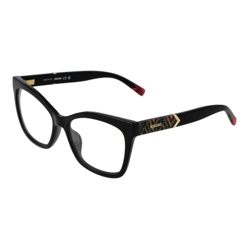 Missoni Black Acetate Glasses (Frames) 1728,67345776800,Accessories,Black,Glasses (Frames) - Glasses and Sunglasses - Accessories,Glasses and Sunglasses - Accessories,Missoni,New with tags,Women