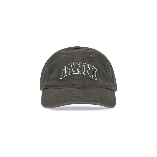 Ganni Logo Baseball Cap GA-A6899861-UNI