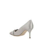 Manolo Blahnik Asapump Satin Pumps MA-42419280334-EU36/US6