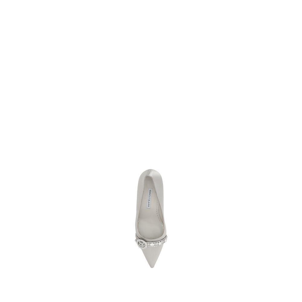 Manolo Blahnik Asapump Satin Pumps MA-42419280334-EU36/US6