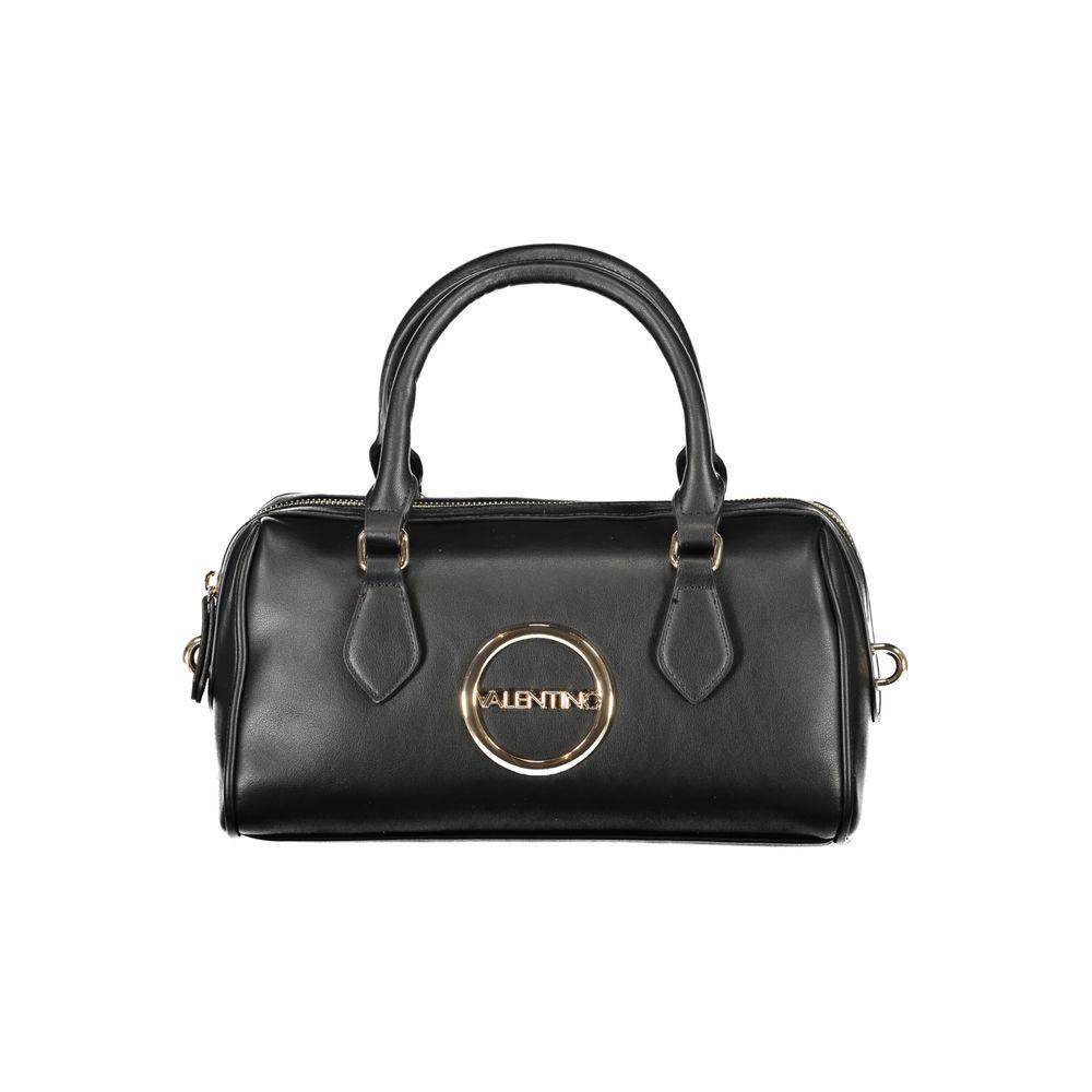 Front view with bag zipped and handles upright.