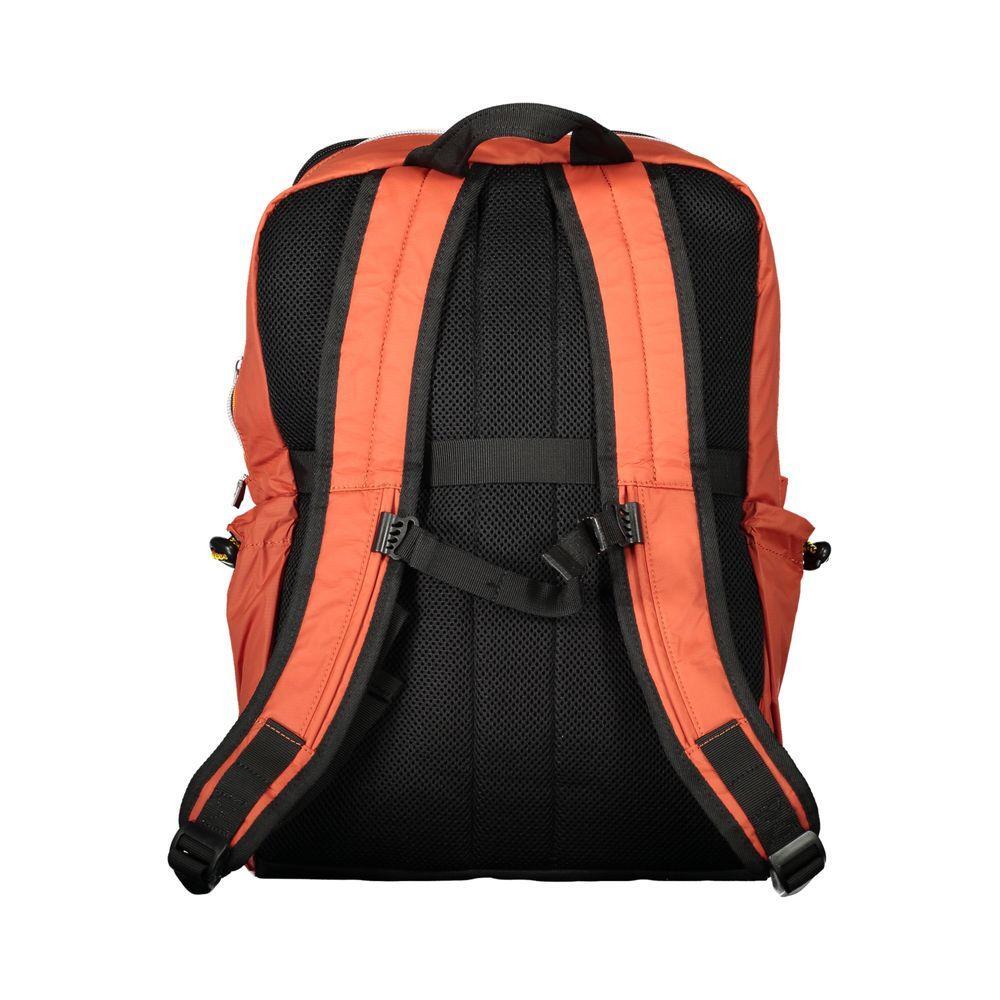 Front view with bag zipped and handles upright.