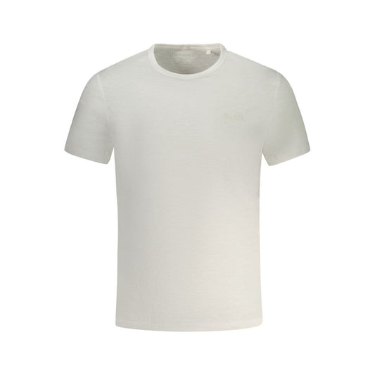 Guess Jeans White Cotton T-Shirt GU-35137-XL