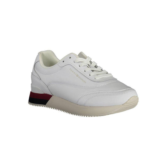Tommy Hilfiger White Polyester Sneaker TO-16999-EU36/US6