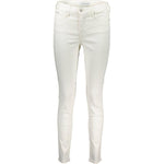 Calvin Klein White Cotton Jeans & Pant CA-21374-W25