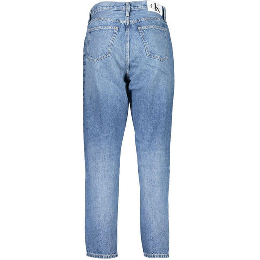 Calvin Klein Blue Cotton Jeans & Pant CA-22634-25 L28