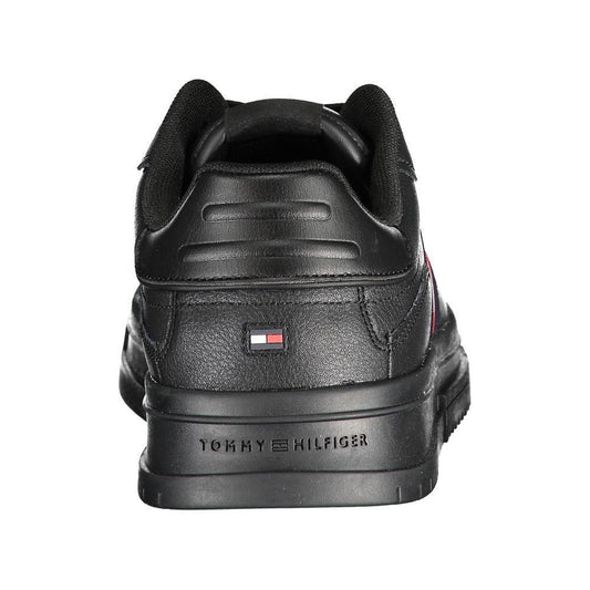 Tommy Hilfiger Black Polyester Sneaker TO-22806-EU45/US12
